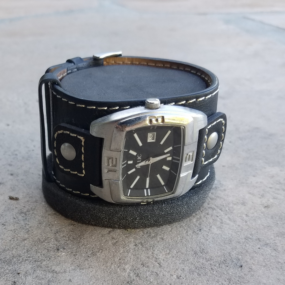 Relic Watch Leather Band